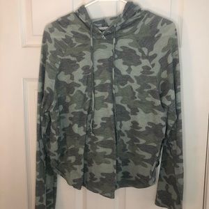 Camo lightweight hoodie